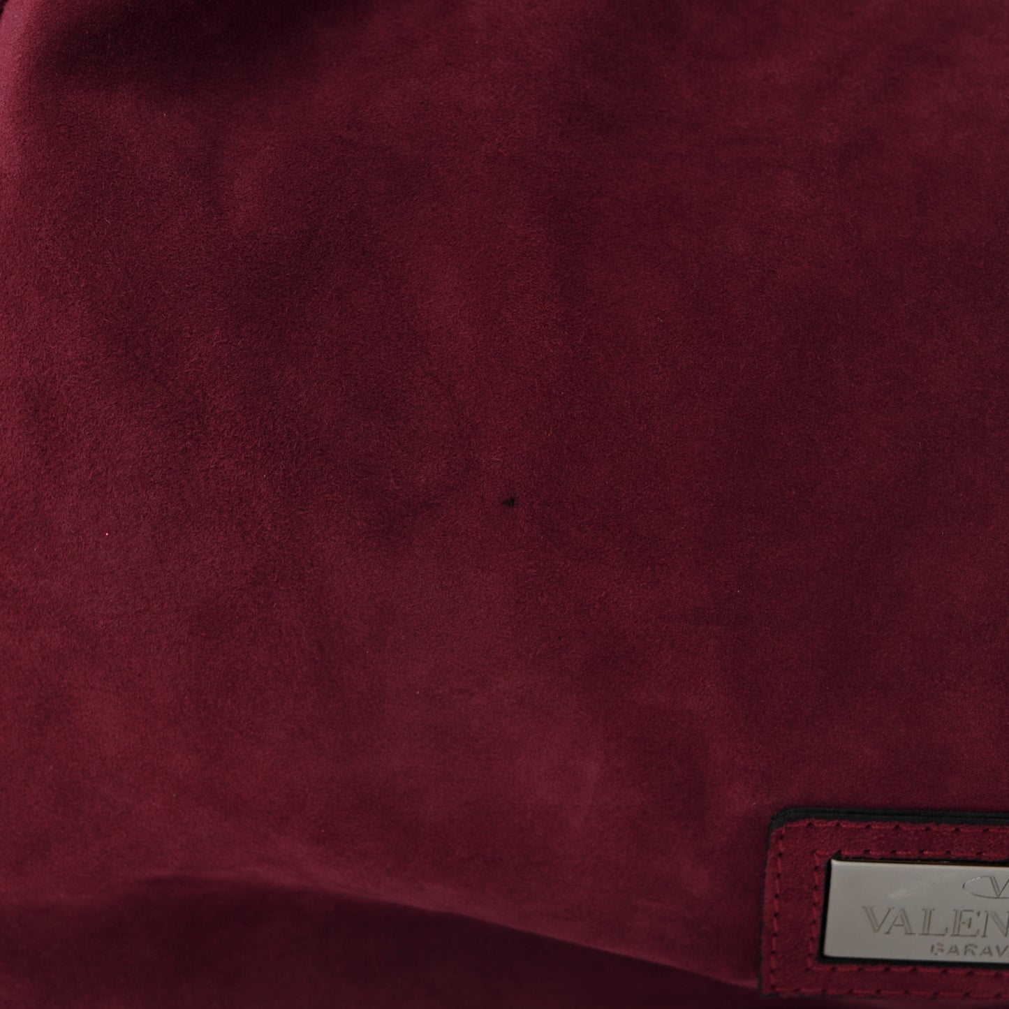 Suede Large Nuage Bow Hobo Fusion