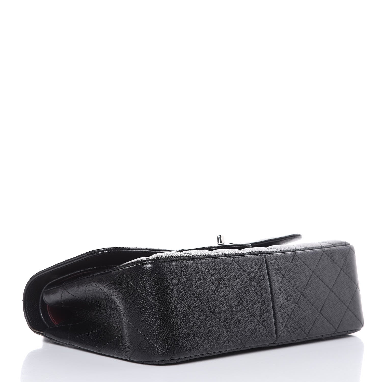Chanel Caviar Quilted Jumbo Double Flap Black 4 of 10