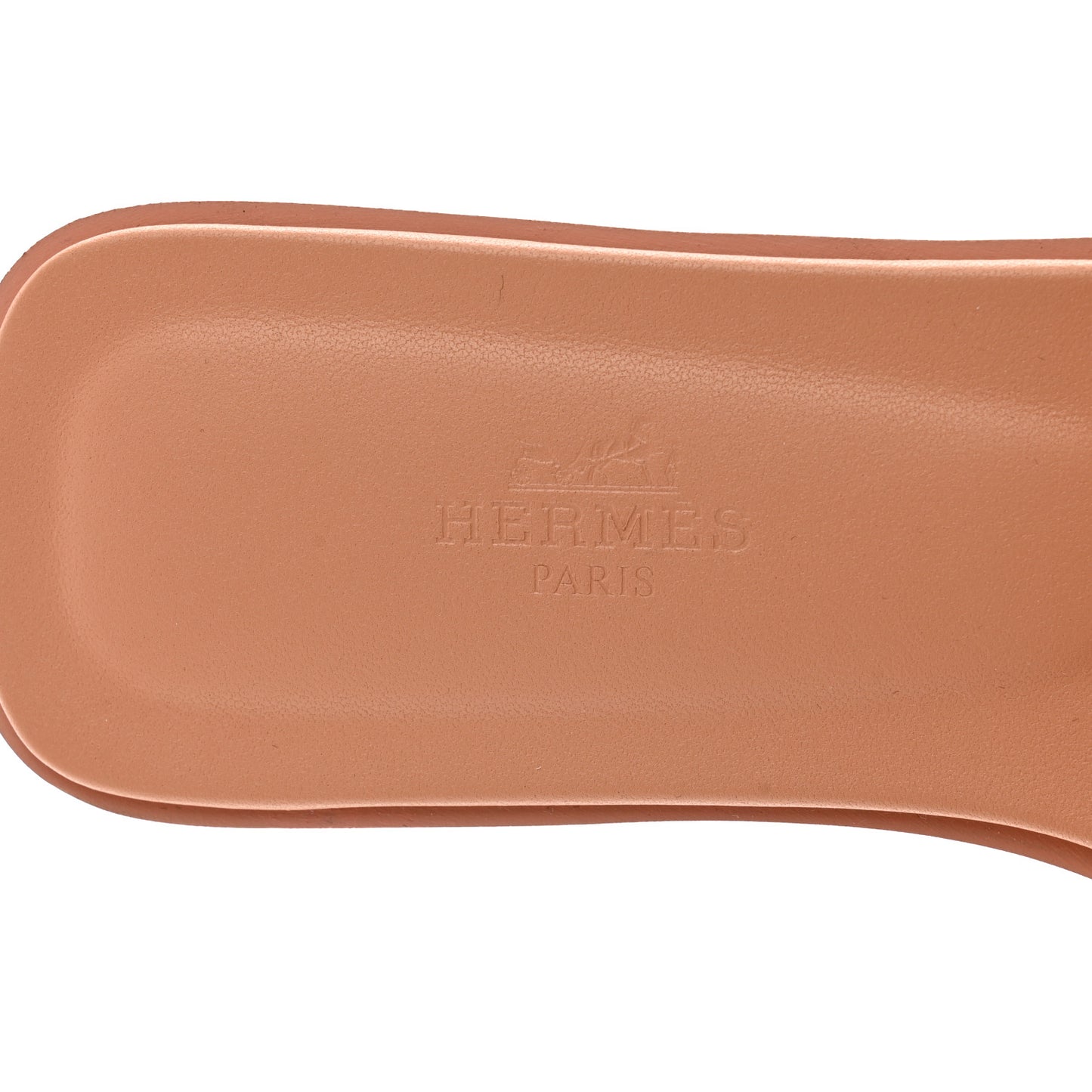 Box Calfskin Oran Sandals 37 Granit Rose