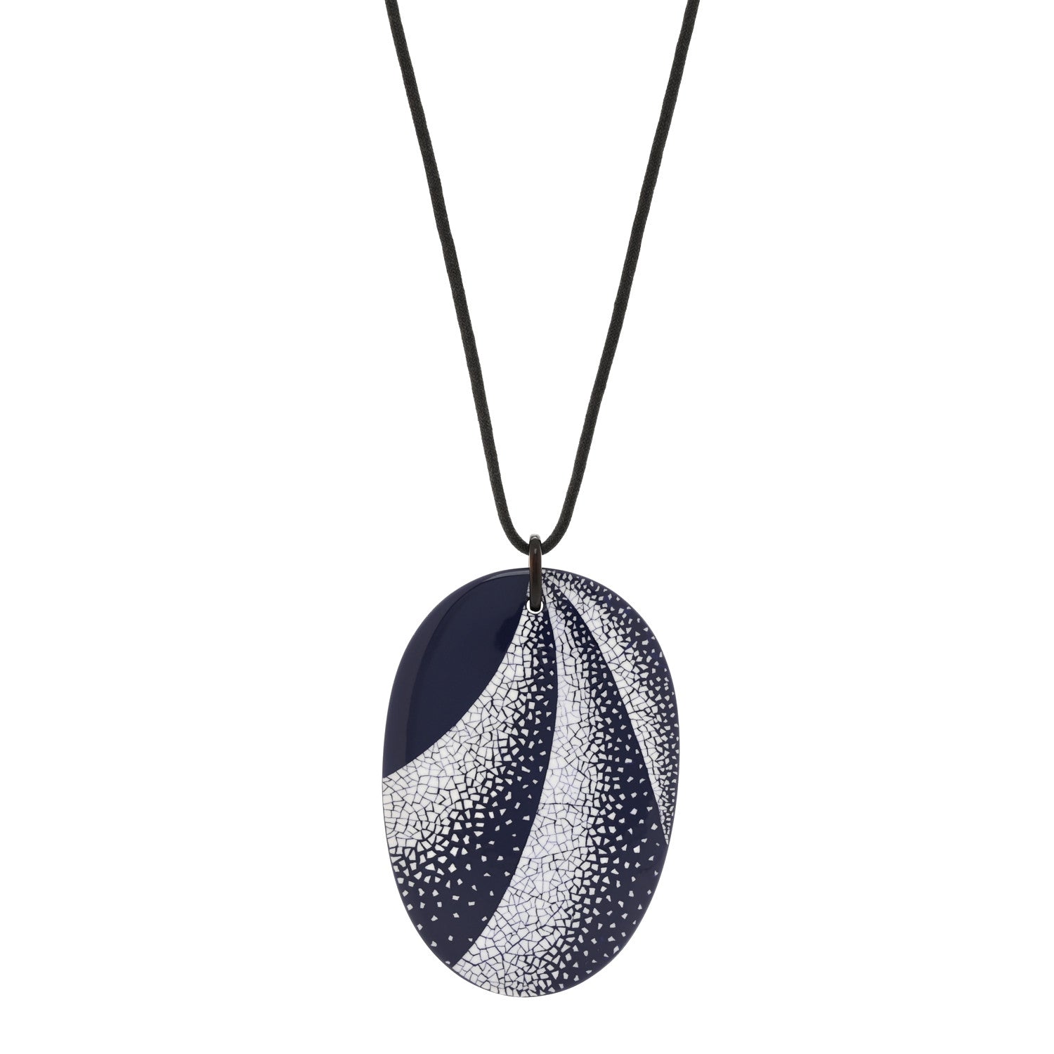 Hermes Ceramic Pendant Necklace 1 of 5