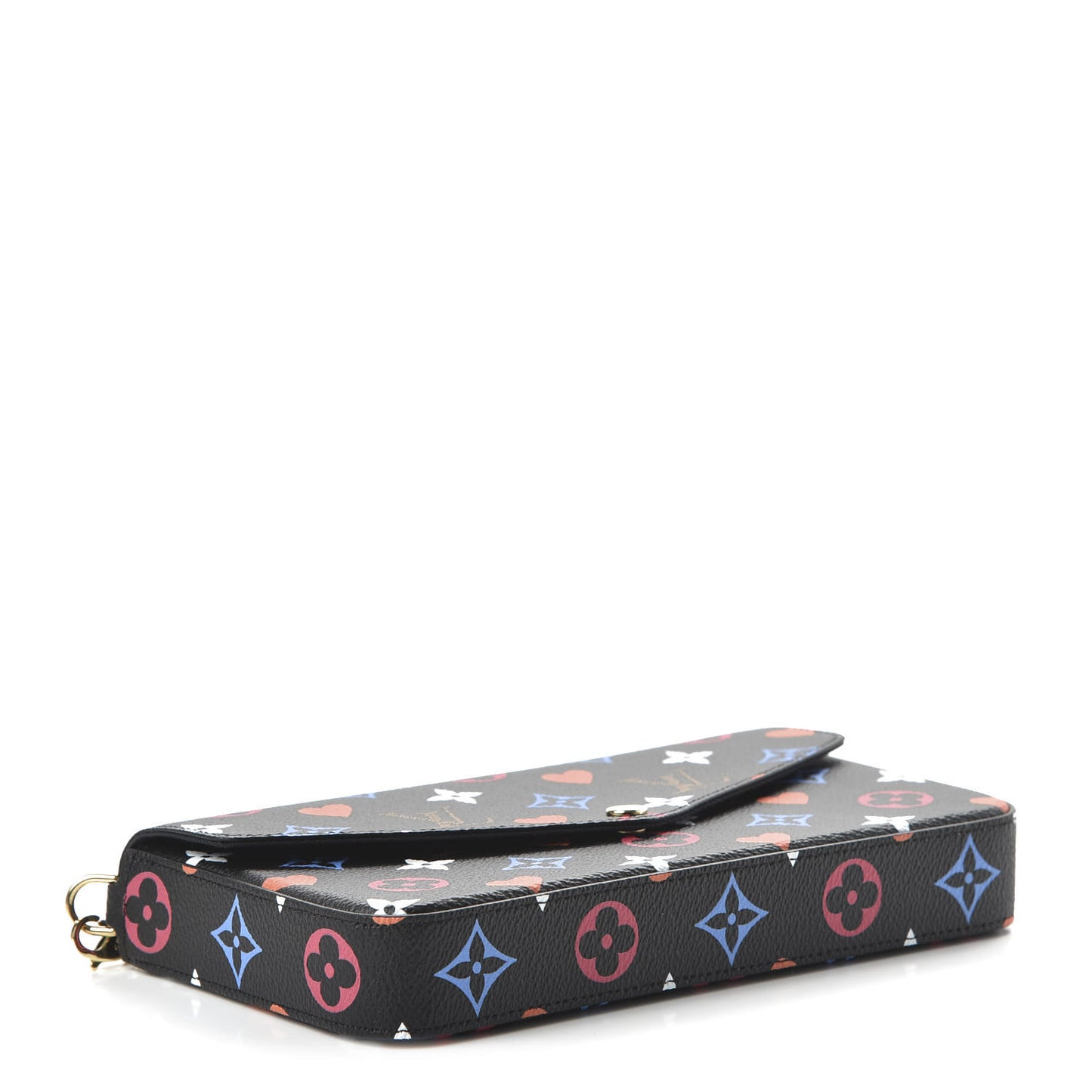 Game On Felicie Chain Wallet Black