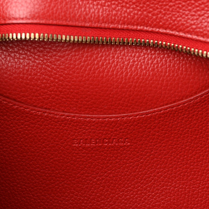 Balenciaga Grained Calfskin Neo Classic Gold Hardware S City Medium Red 6 of 11