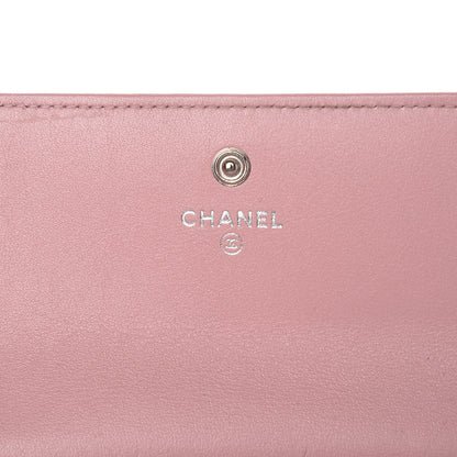 Chanel Caviar Timeless CC Large Gusset Flap Wallet Rose Pale 6 of 13