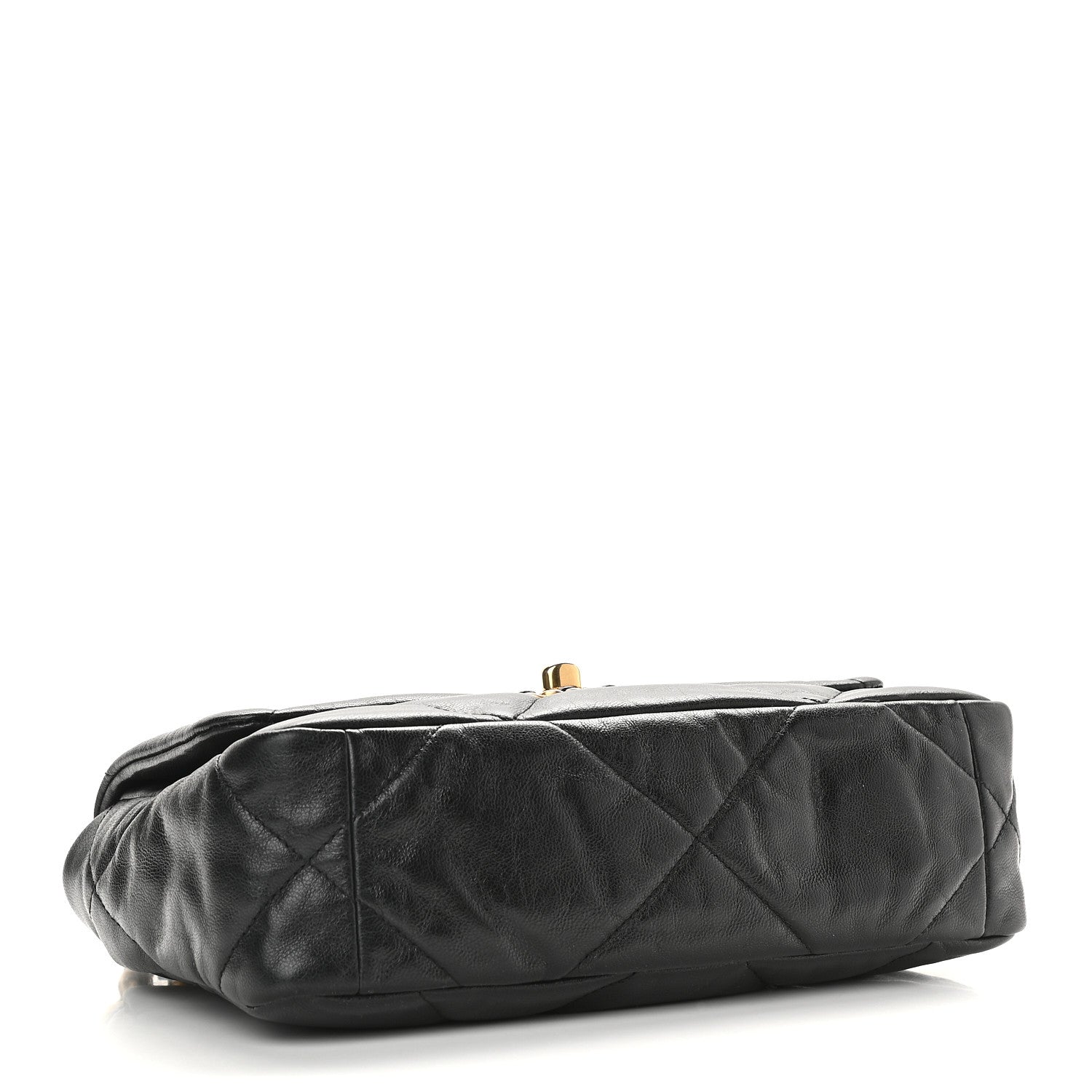 Chanel Goatskin Quilted Medium Chanel 19 Flap Black 4 of 9