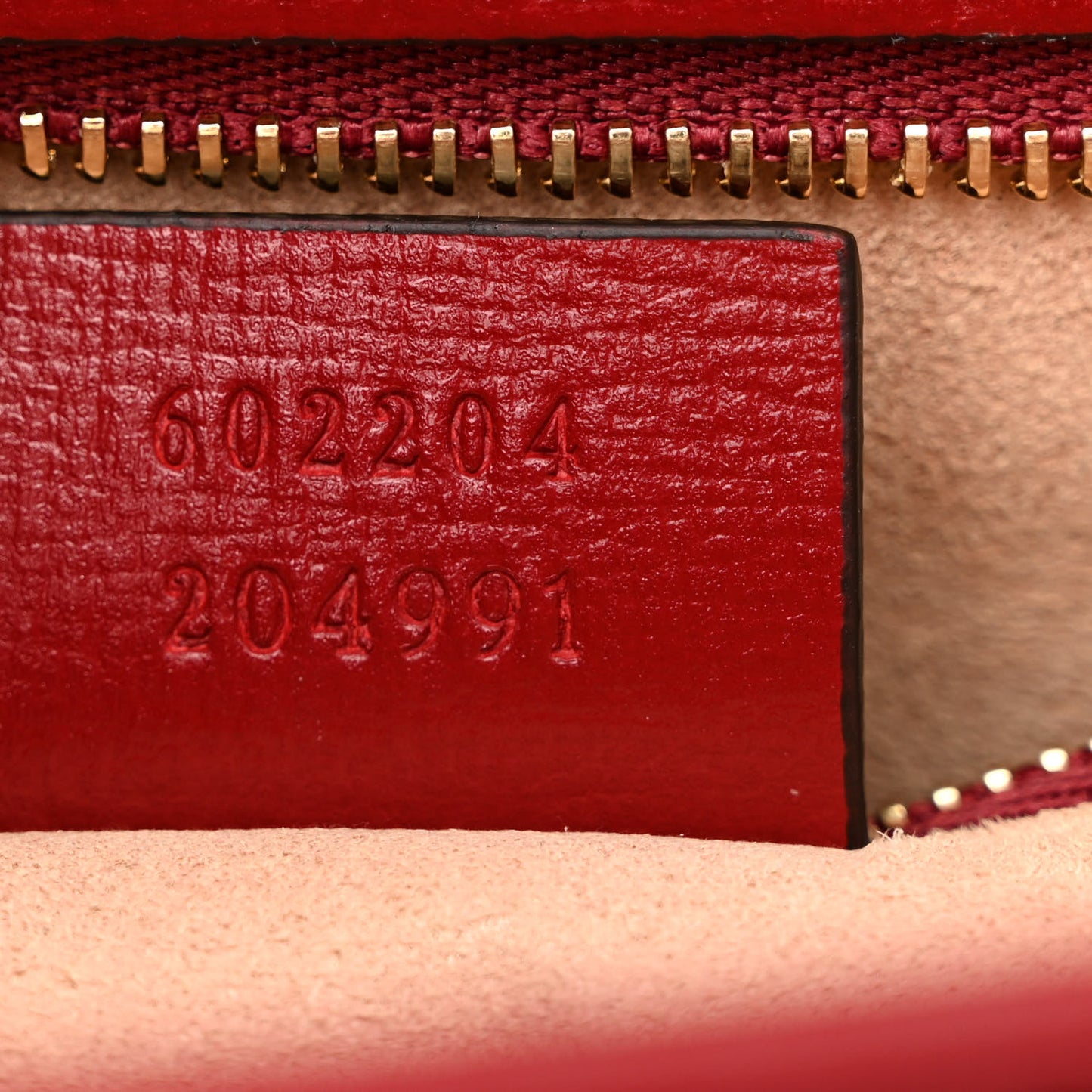 GG Supreme Monogram Azalea Calfskin Horsebit 1955 Shoulder Bag Beige Ebony New Cherry Red
