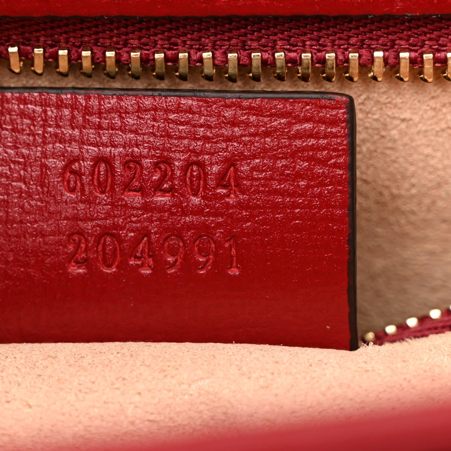 Gucci GG Supreme Monogram Azalea Calfskin Horsebit 1955 Shoulder Bag Beige Ebony New Cherry Red 7 of 11