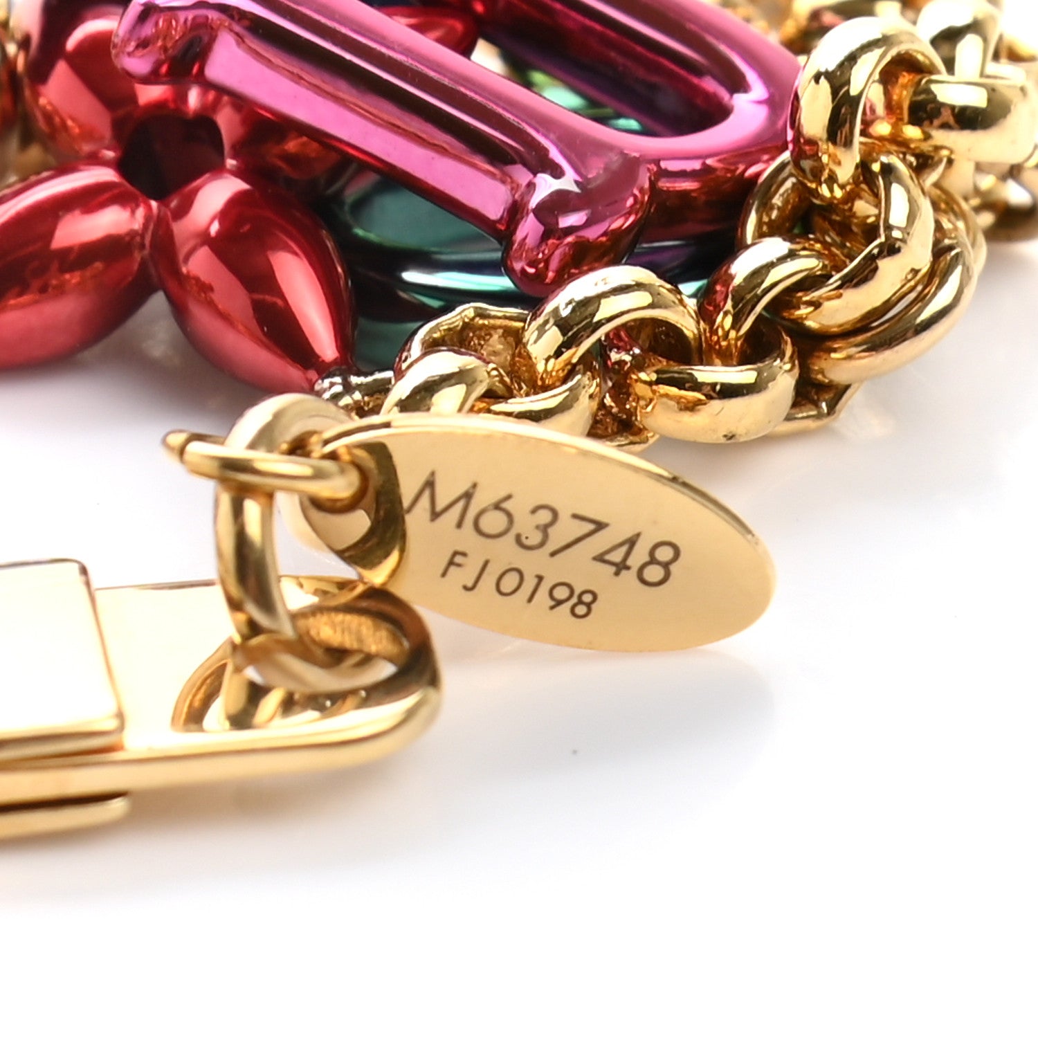 Louis Vuitton New Wave Key Chain Bag Charm Multicolor 4 of 4