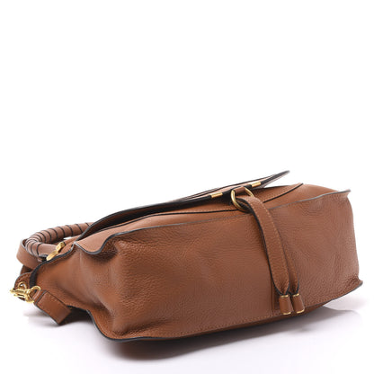 Chloe Calfskin Medium Marcie Satchel Tan 3 of 9