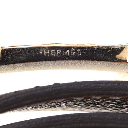 Hermes Swift Epsom 24mm Mini Constance H Belt 90 Black Gold 5 of 7