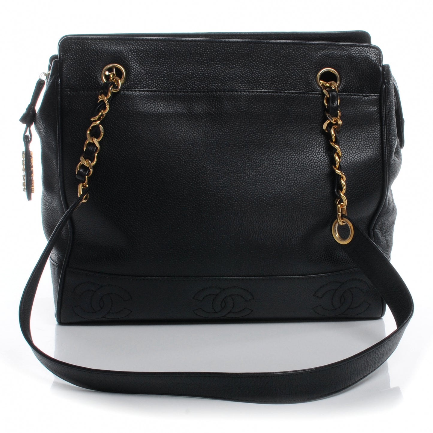 Caviar Shoulder Bag Black