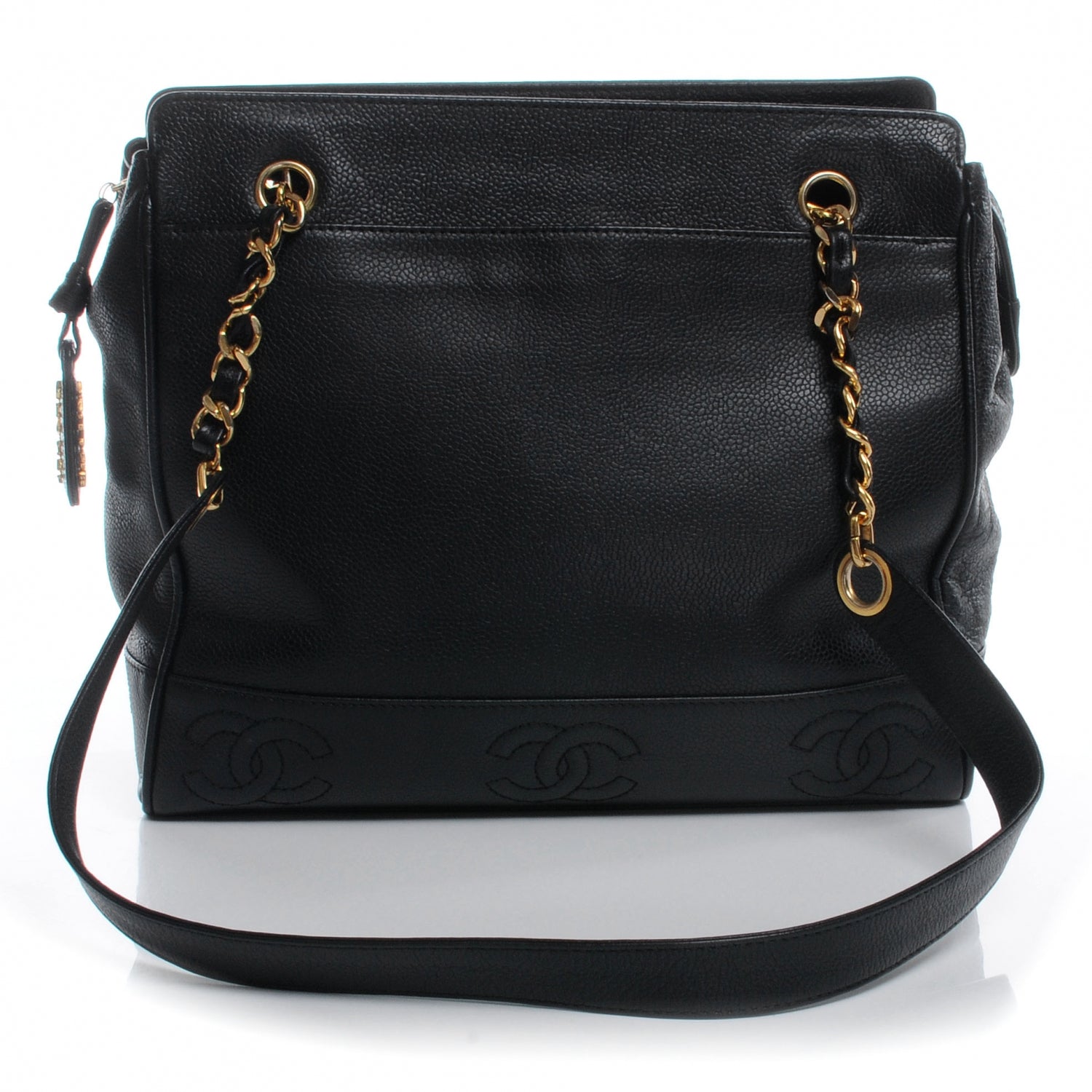 Chanel Caviar Shoulder Bag Black 1 of 7