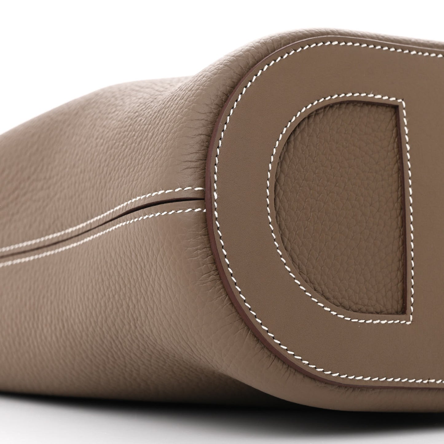 Taurillon Clemence Swift In-The-Loop 18 Bag Etoupe