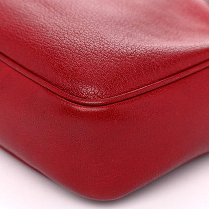 Saint Laurent Lambskin Monogram Lou Camera Bag Eros Red 11 of 23