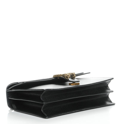 Gucci Calfskin Web Medium Dionysus Shoulder Bag Black 4 of 9