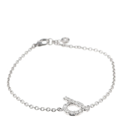 Hermes 18K White Gold Diamond Finesse Bracelet ST 1 of 5