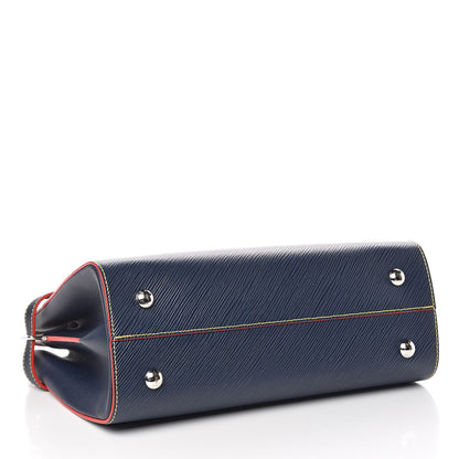 Louis Vuitton Epi Twist Tote Indigo 4 of 9