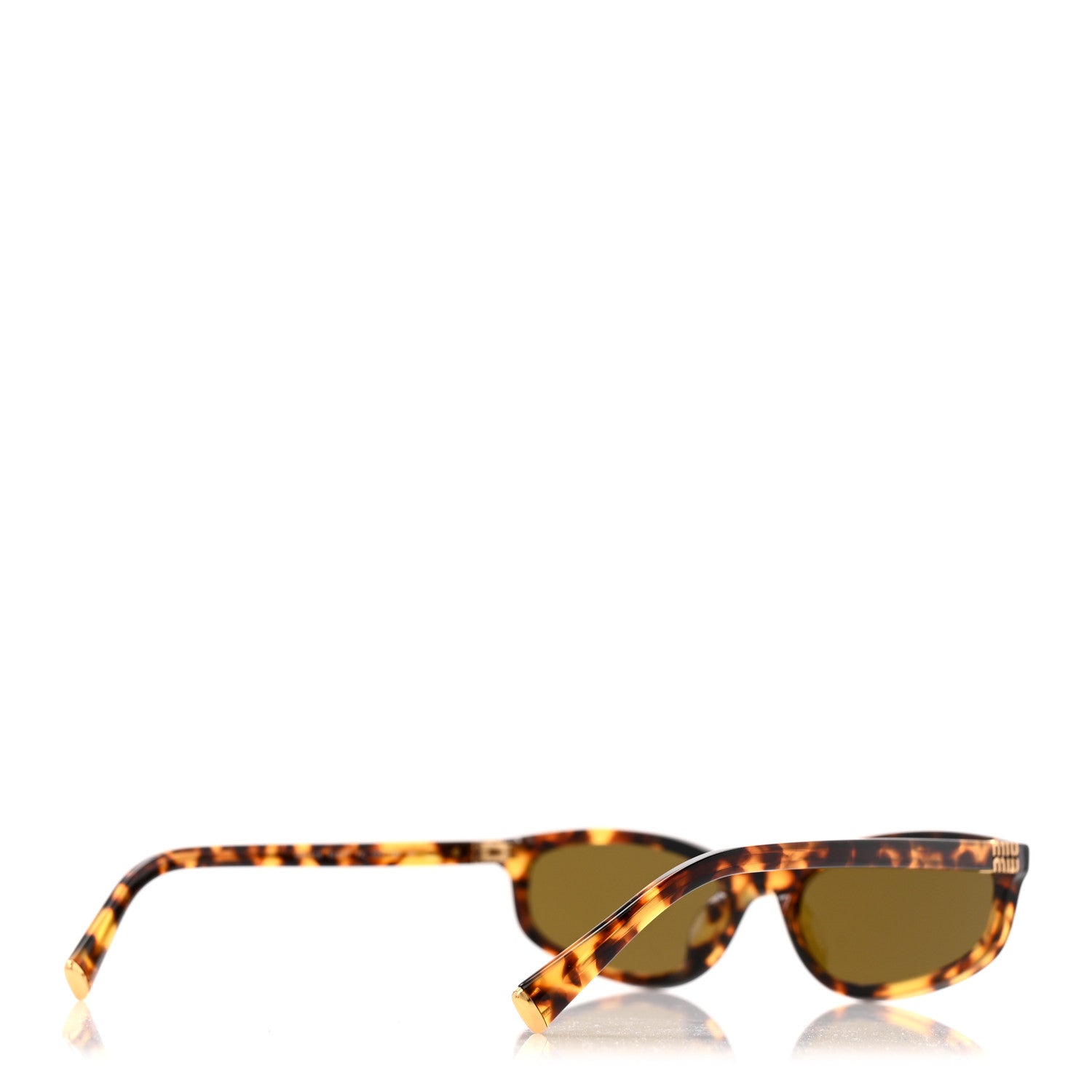 Miu Miu Acetate Cat Eye Sunglasses SMU A06 Tortoise 4 of 7