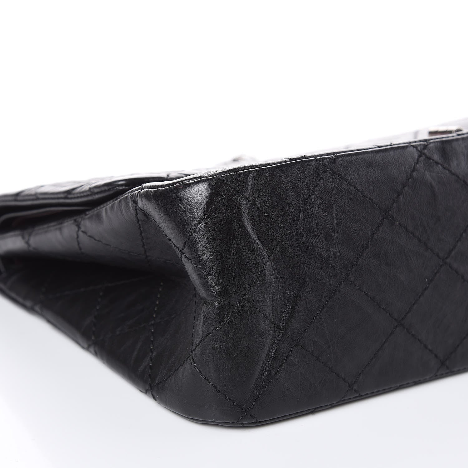 Chanel Aged Calfskin Quilted 2.55 Reissue 227 Flap Black 8 of 12