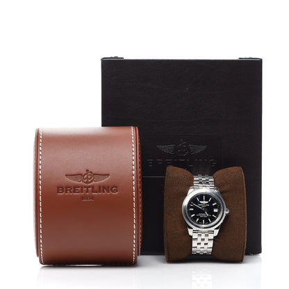 Breitling Stainless Steel 36mm Galactic SleekT Quartz Watch Black W74330 6 of 6