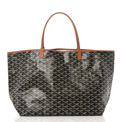 Goyard Goyardine Saint Louis GM Black Gold 3 of 9