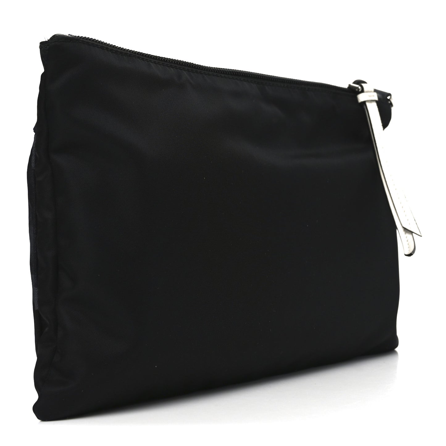 Tessuto Nylon Saffiano Patch Camouflage Pouch Blue Black