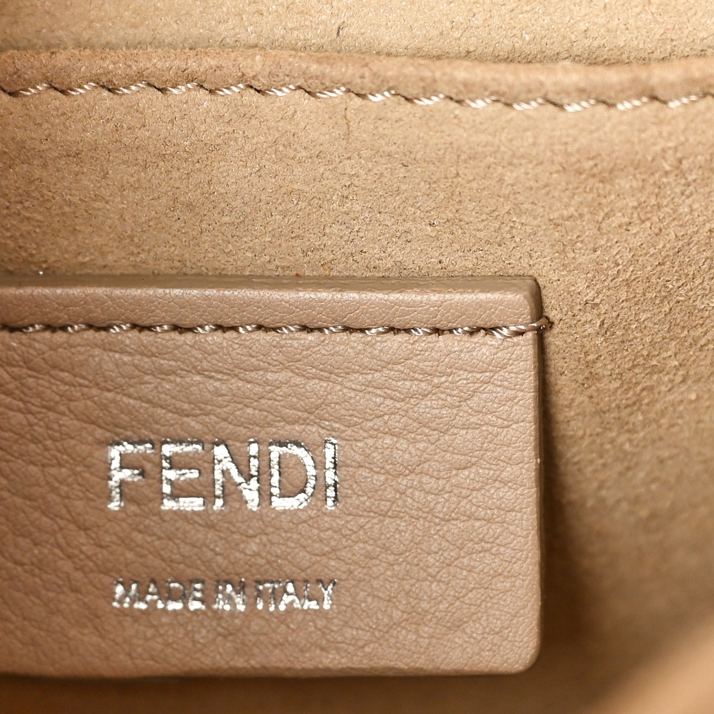 Vitello Liberty Pearl Scalloped Studded Small Kan I Shoulder Bag Black