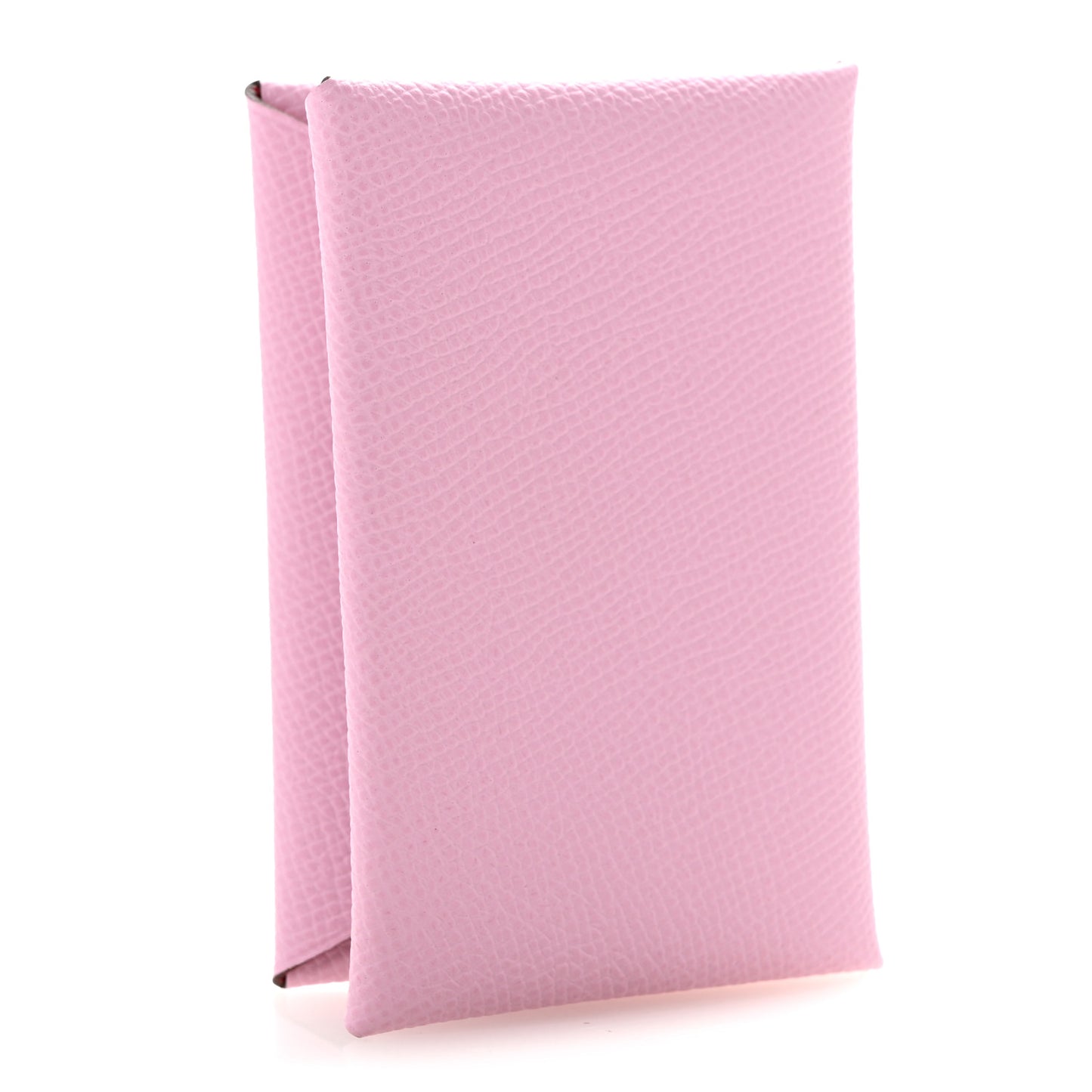 Epsom Horseshoe Calvi Card Case Mauve Sylvestre Rose Azalee