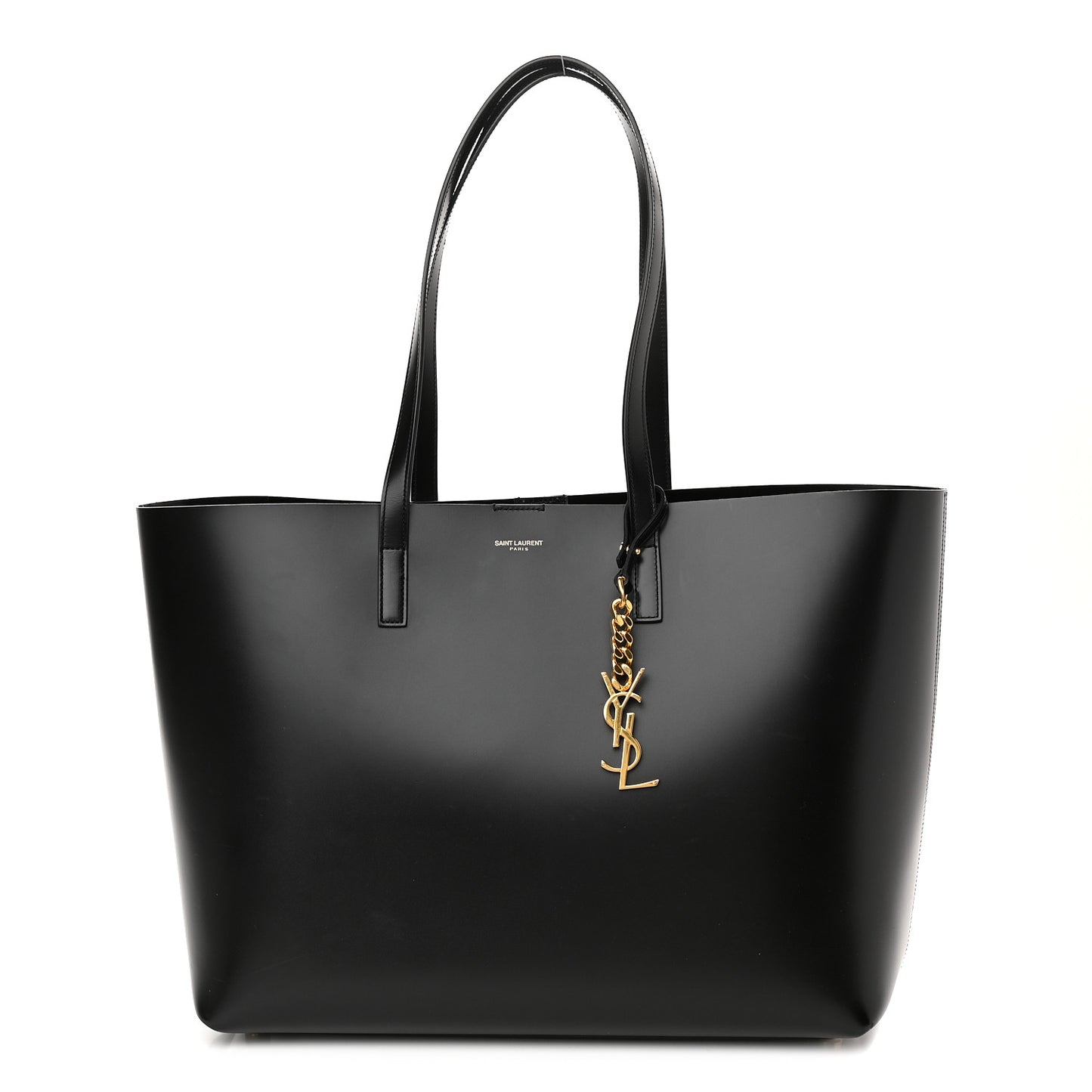 Calfskin Classic Monogram Double Face Tote Black