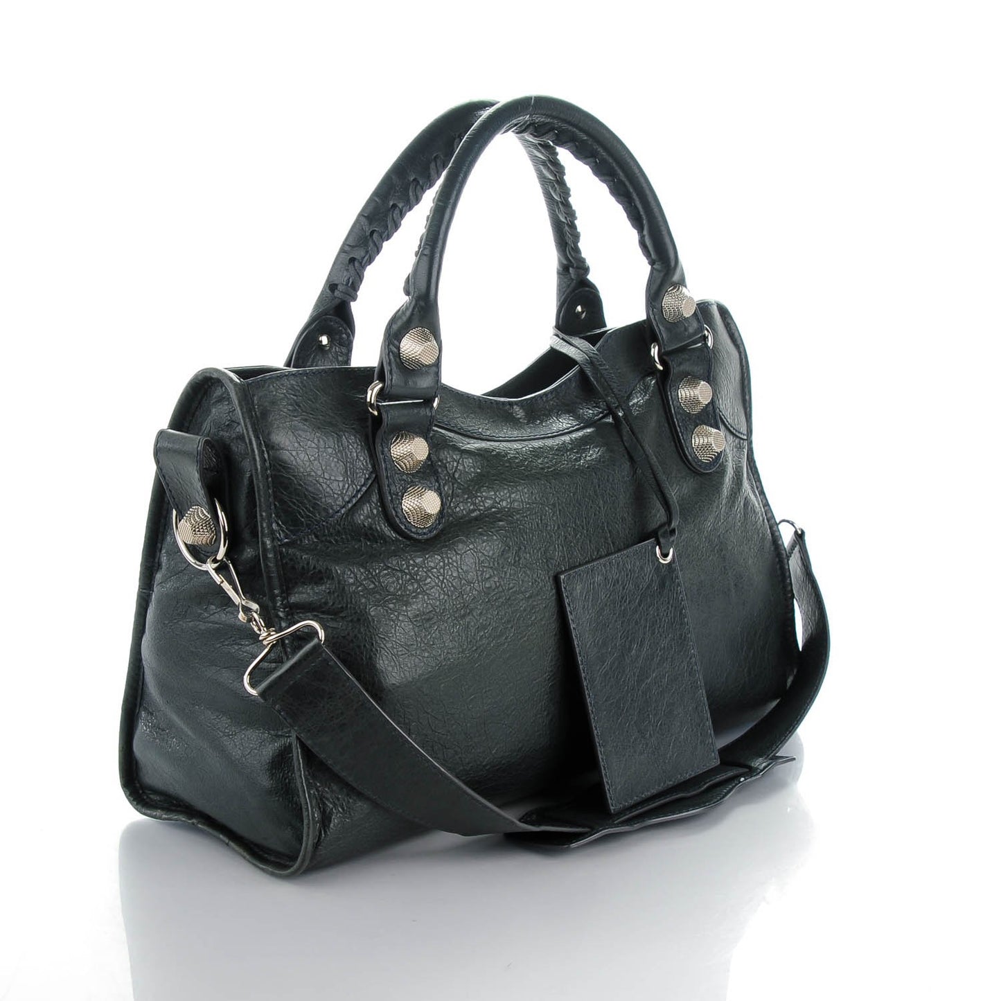 Agneau Giant 21 Silver Hardware City Anthracite