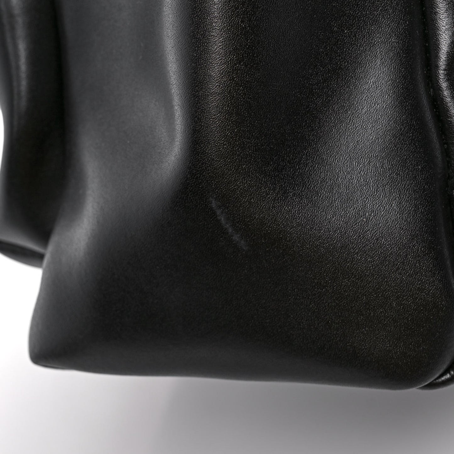 Calfskin Star Backpack Black White