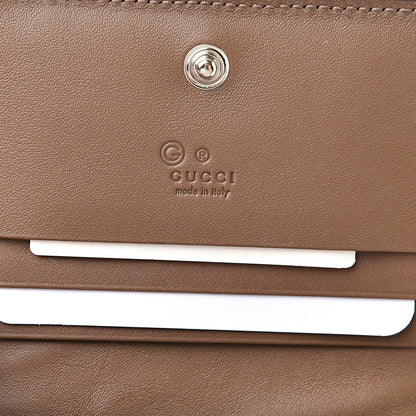 Gucci Microguccissima Card Case Wallet Acero 6 of 8
