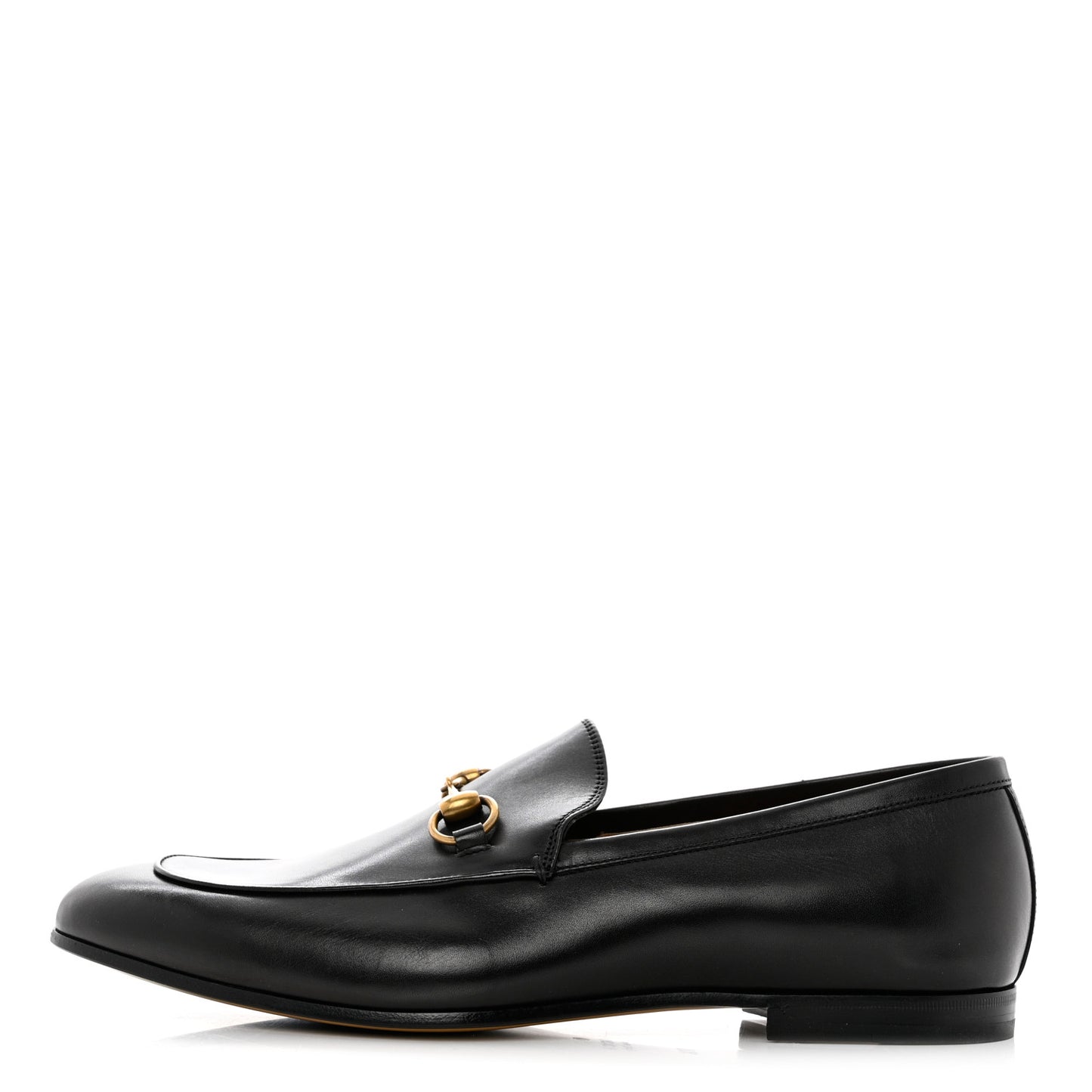 Calfskin Horsebit Mens Jordaan Loafers 10.5 Black