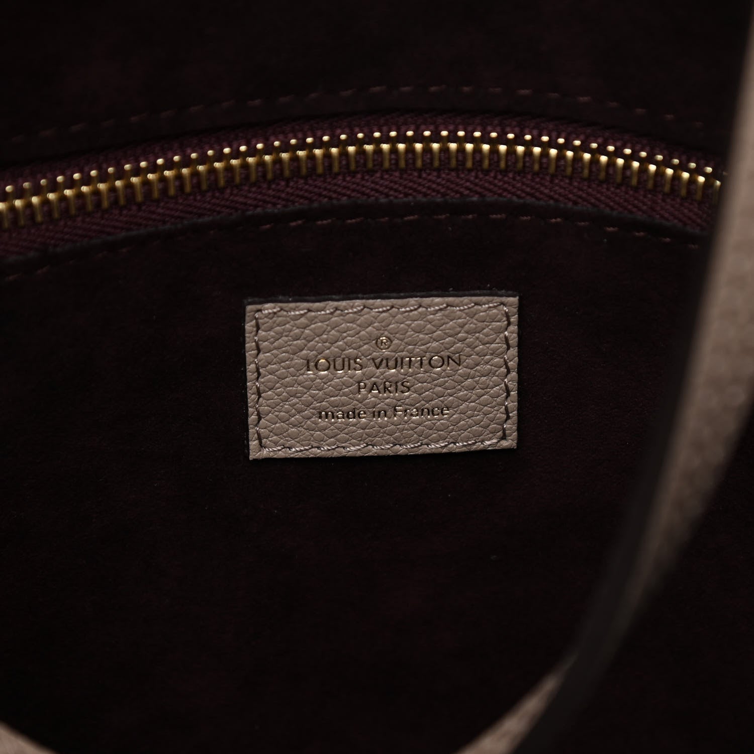 Louis Vuitton Empreinte Monogram Giant Neverfull MM Tourterelle 7 of 10
