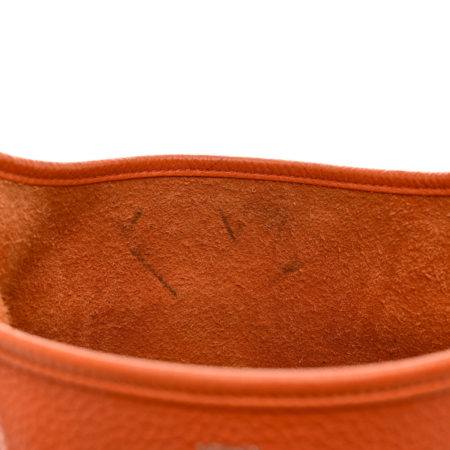 Hermes Taurillon Clemence Evelyne III PM Orange 11 of 17