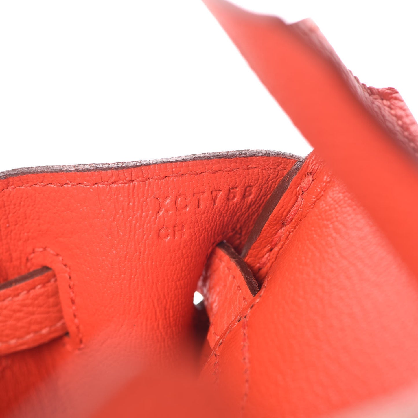 Togo Birkin 25 Rouge Tomate