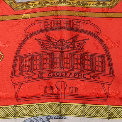 Hermes Silk Le Geographe Scarf 90 4 of 6