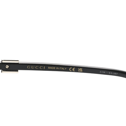 Gucci Acetate Rectangle Sunglasses GG1681S Black 5 of 7