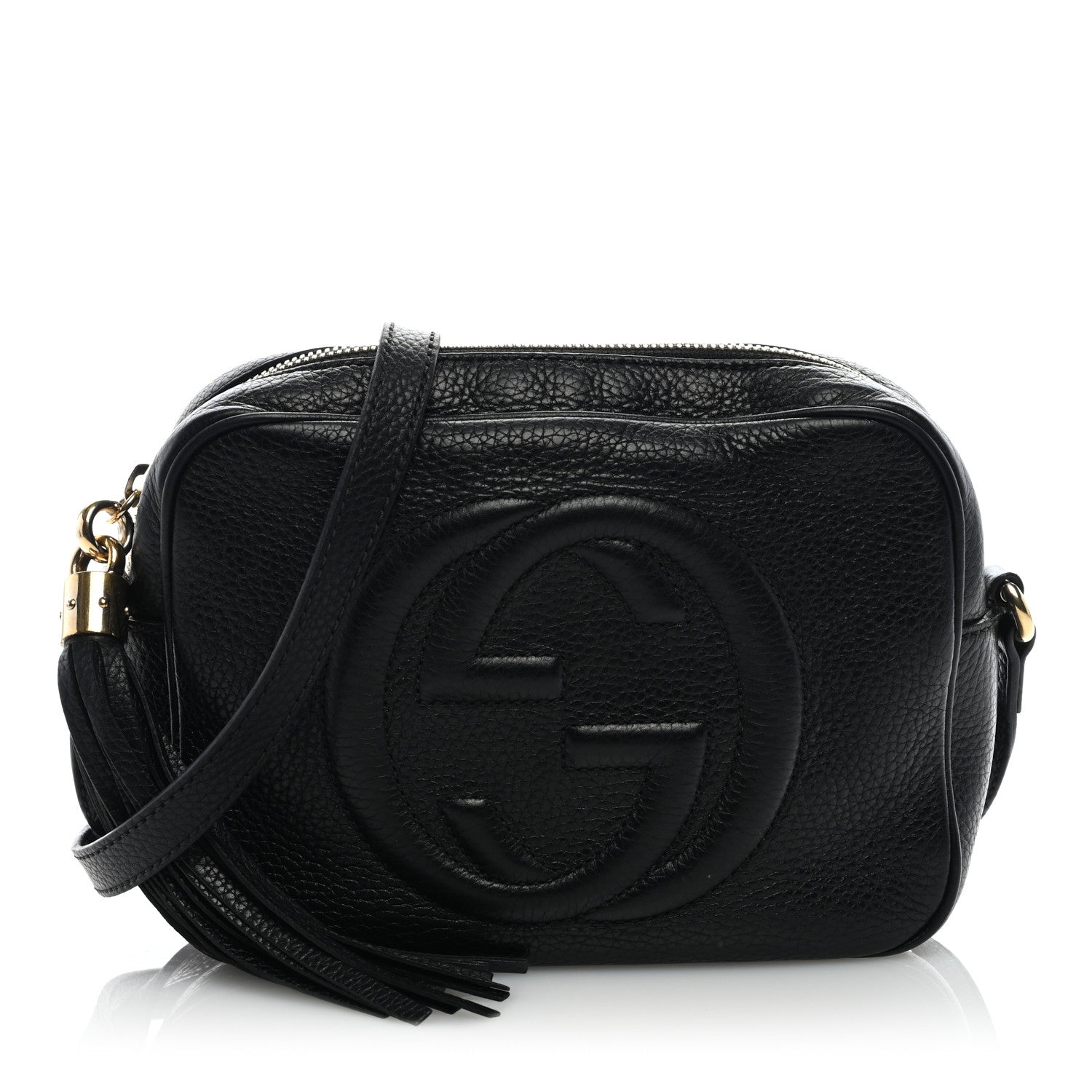 Gucci Pebbled Calfskin Small Soho Disco Bag Black 1 of 9