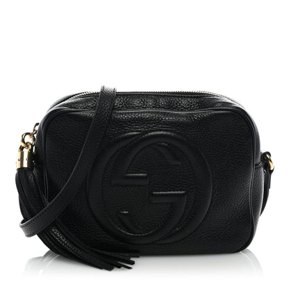 Gucci Pebbled Calfskin Small Soho Disco Bag Black 1 of 9