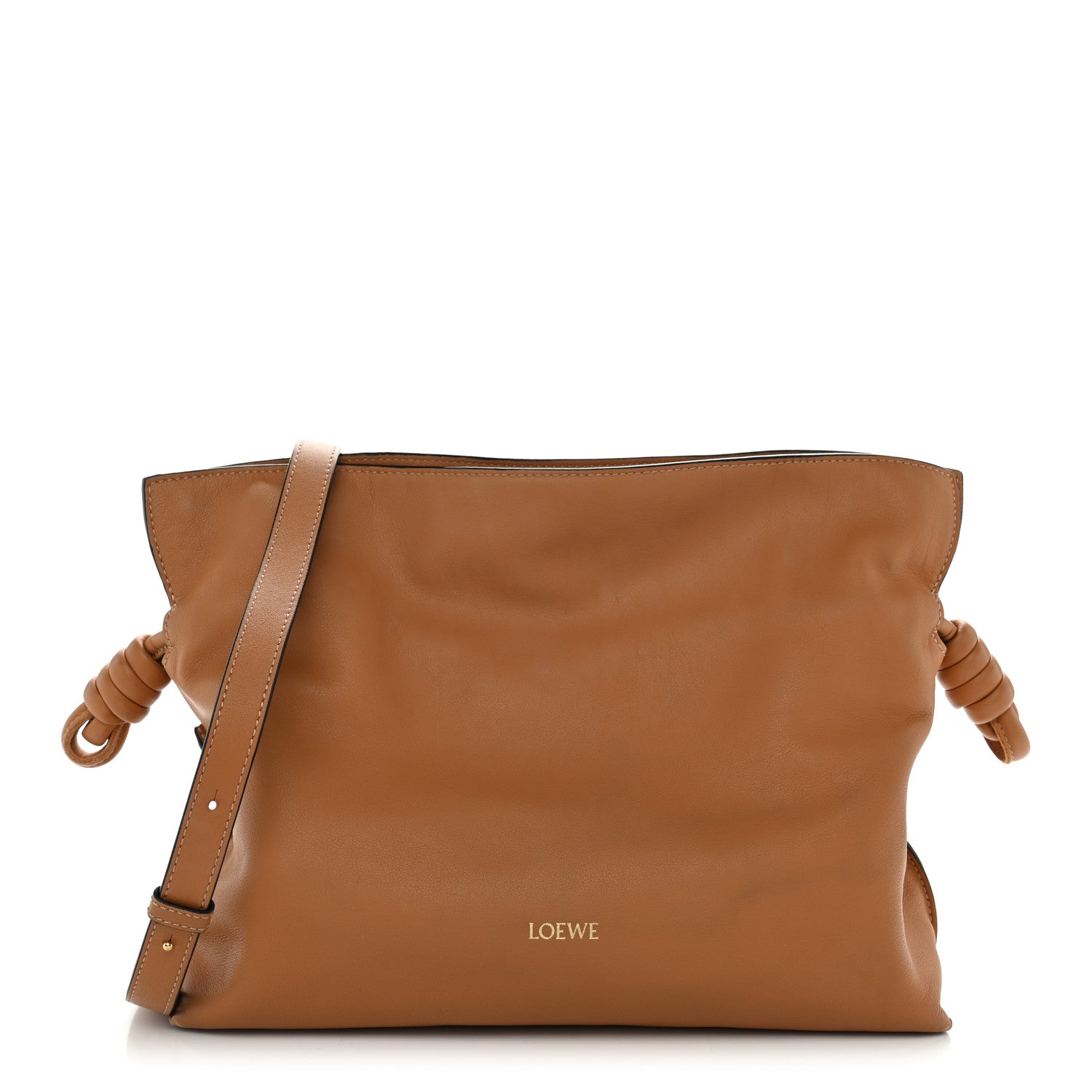 Loewe Nappa Medium Flamenco Knot Bag Warm Desert 1 of 10