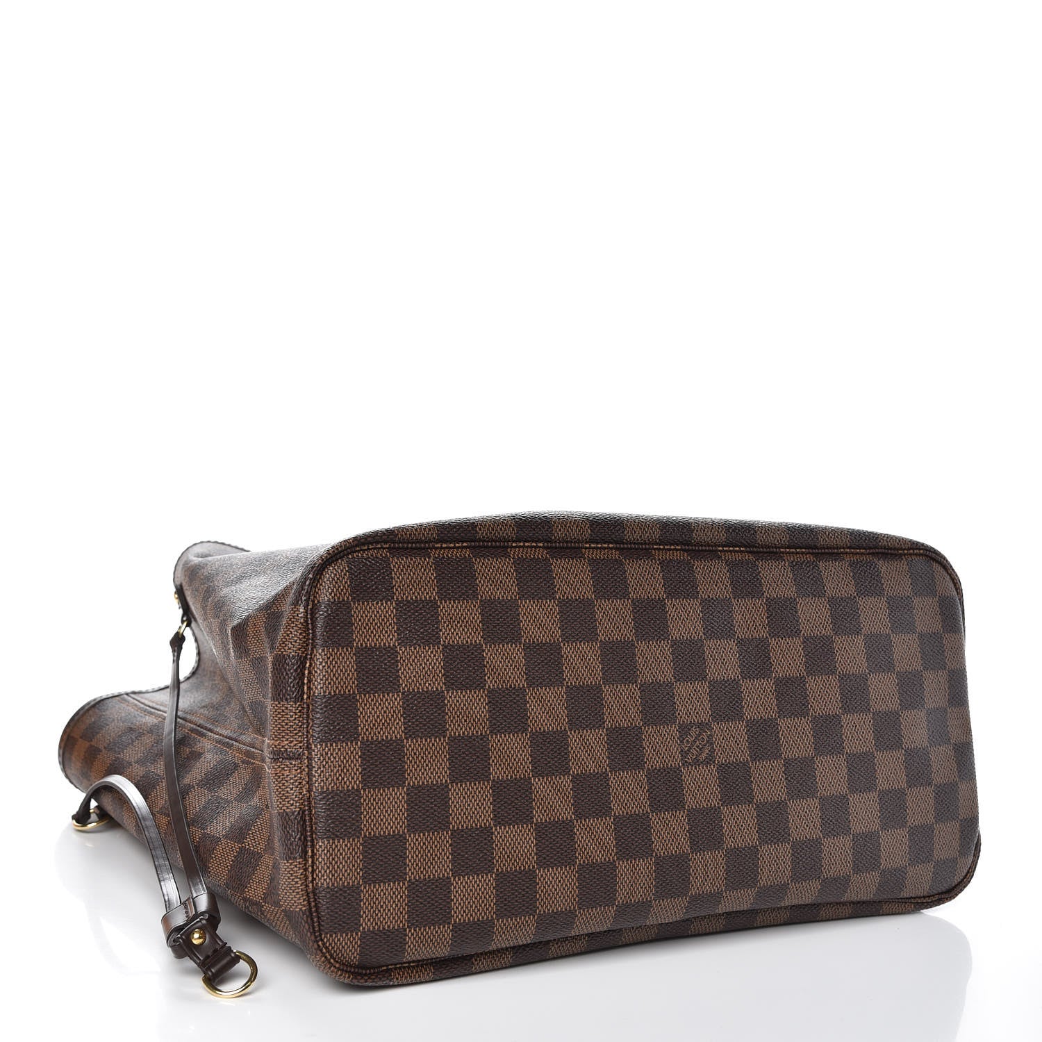 Louis Vuitton Damier Ebene Neo Neverfull MM Rose Ballerine 5 of 9