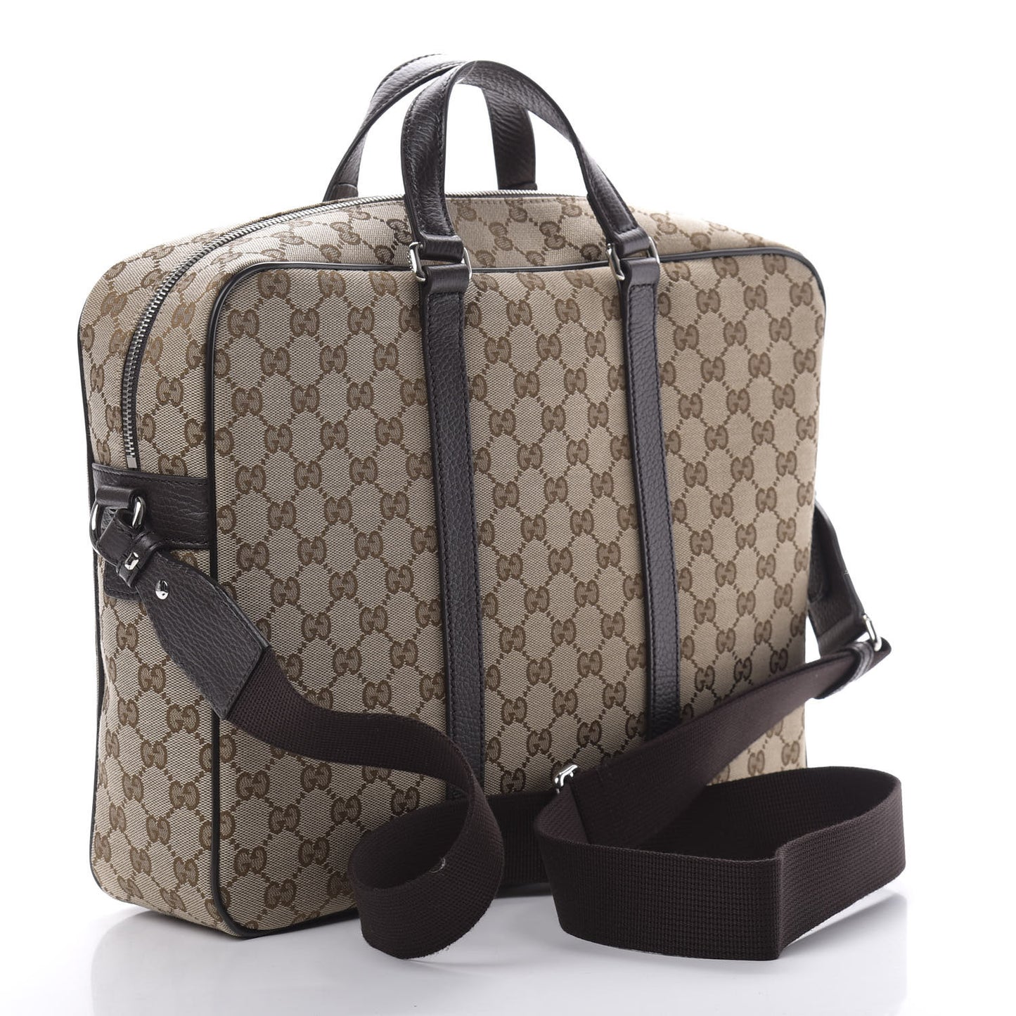 Monogram Briefcase Dark Brown