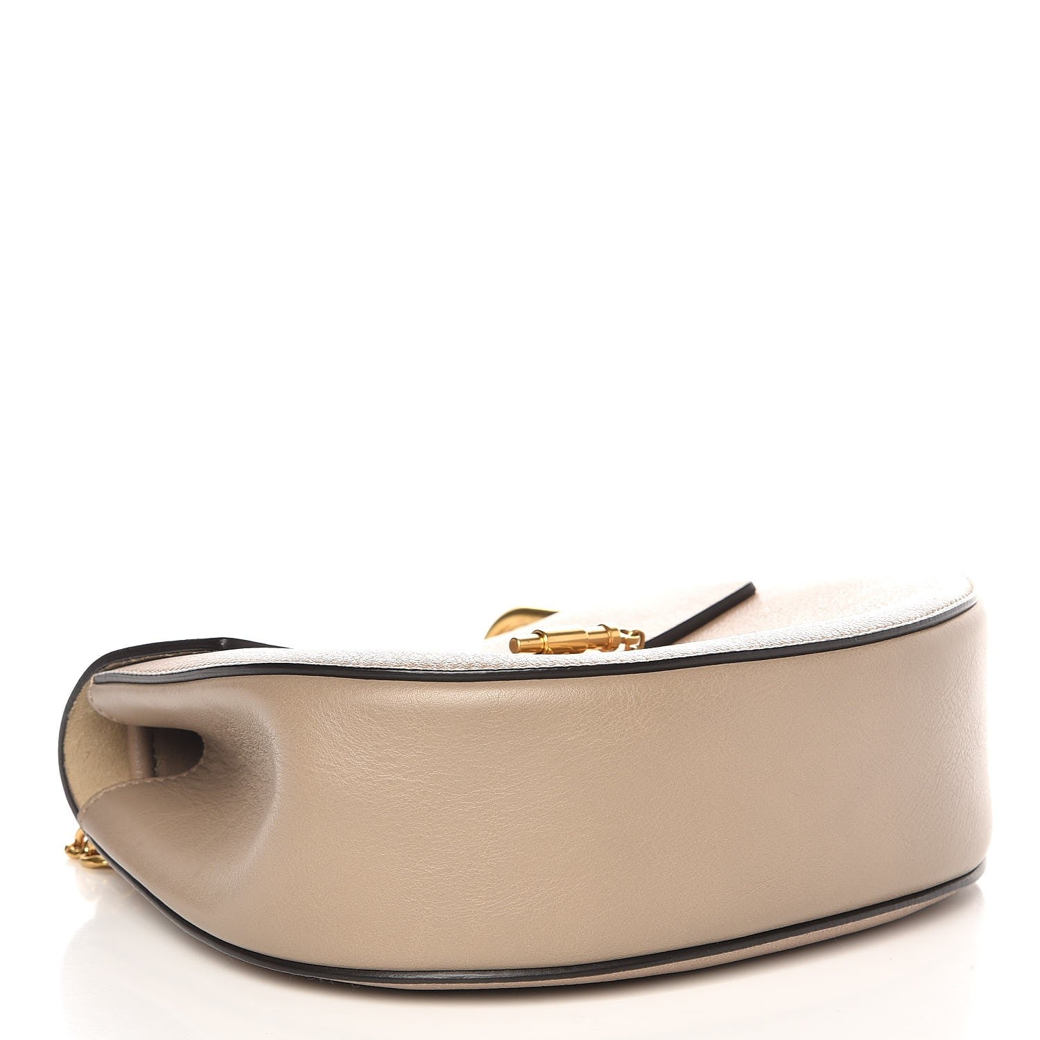 Chloe Grained Lambskin Drew Shoulder Bag Motty Grey 4 of 7