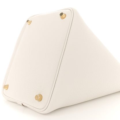Hermes Taurillon Clemence Picotin Lock 18 PM Gris Perle 10 of 11