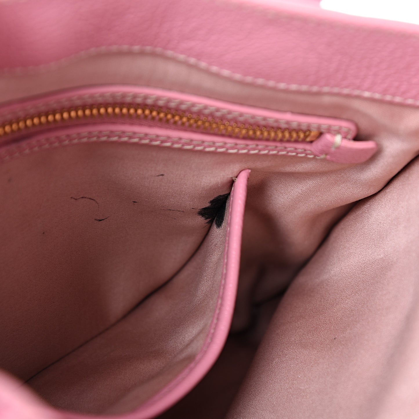 Goatskin Madras Shopping Tote Rosa