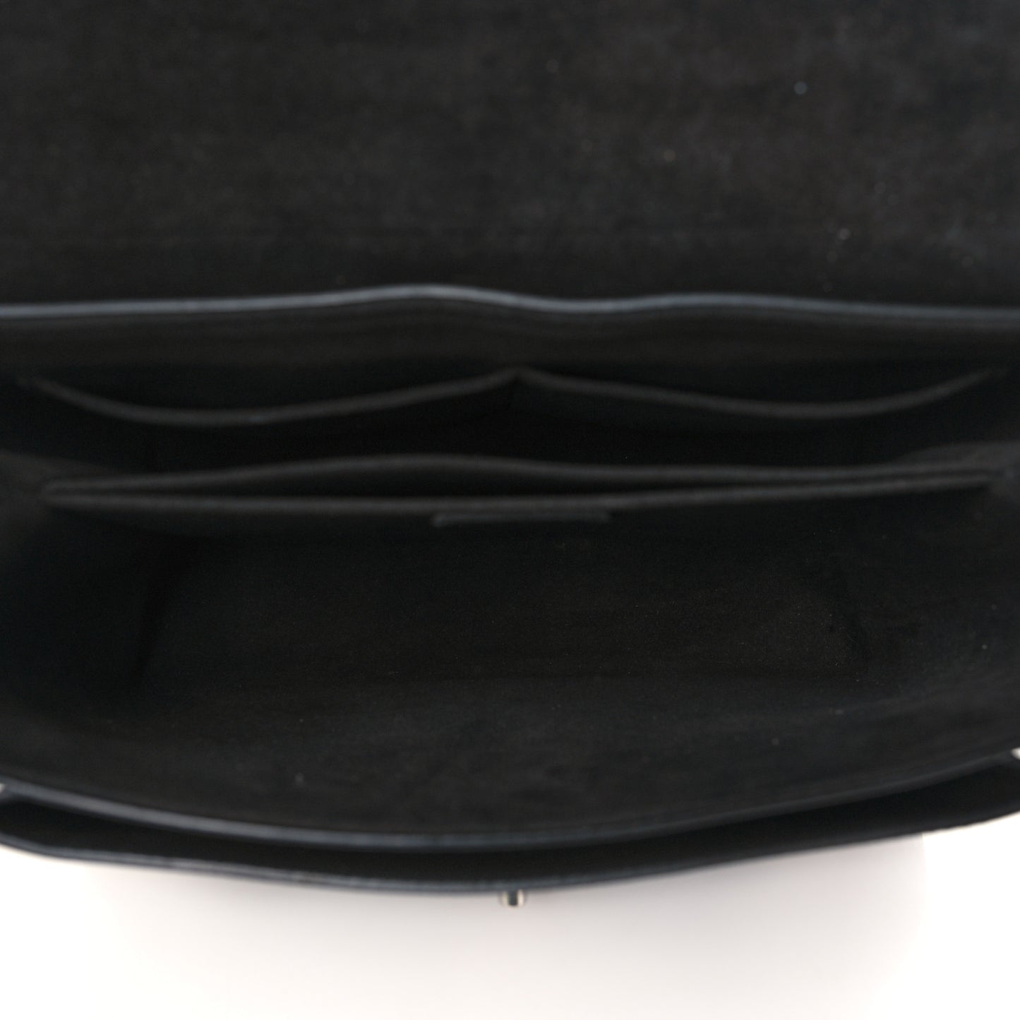 Soft Calfskin My Lockme Top Handle Black