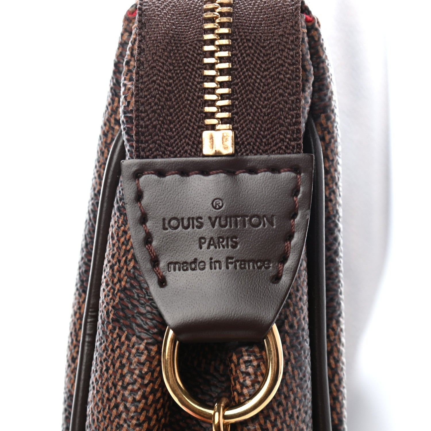 Louis Vuitton Damier Ebene Eva Clutch 10 of 17