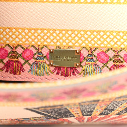 Dolce & Gabbana Dauphine Foulard Print Medium Miss Sicily Satchel Multicolor 6 of 8