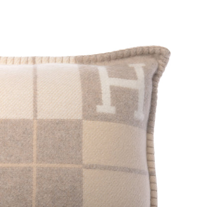 Hermes Wool Cashmere Avalon III Pillow PM Coco Camomille 3 of 5