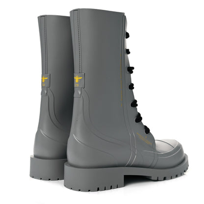 Christian Dior Rubber Diorcamp Low Boots 40 Grey 4 of 8